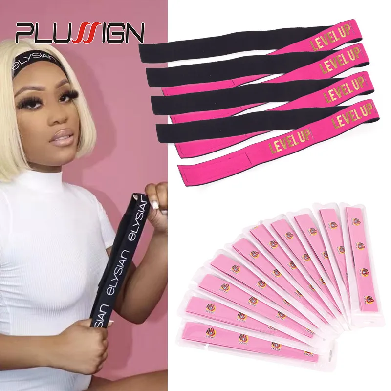 

Plussign Custom Wig Melt Band For Lace Front Laying Edges Wig Head Band To Melt Lace Soft 3Cm Width 60Cm Length Hair Wrap Strip