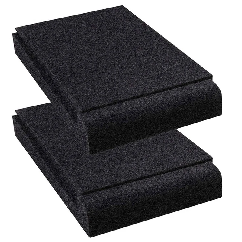 

4Pcs Acoustic Panels Foam Suitable For 5 Inch Speakers High-Density Acoustic Foam Prevent Vibrations And Fit Most Stands