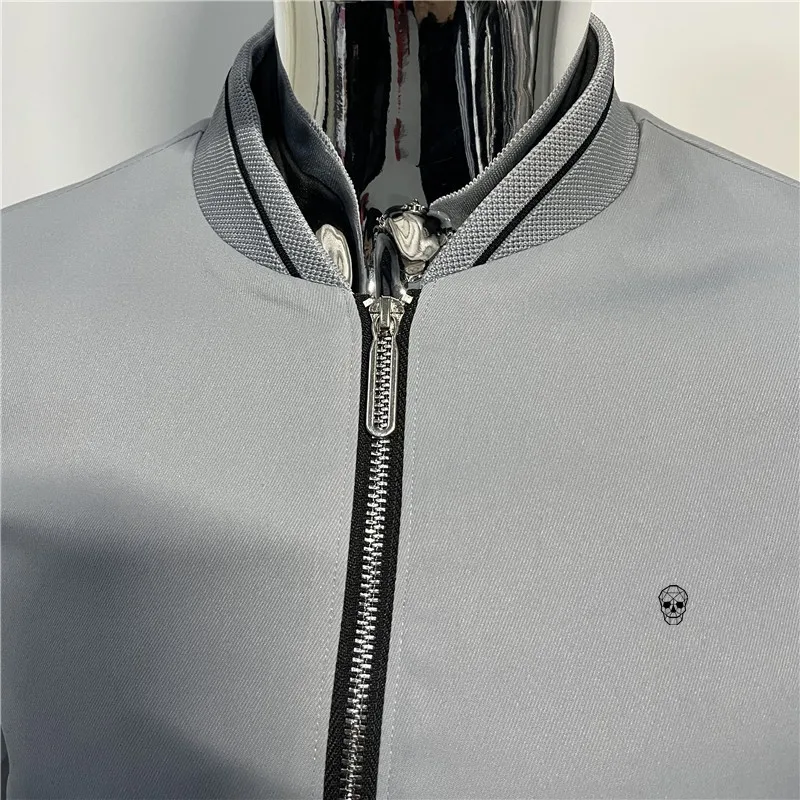 

Spring Summer High Quality Men's Golf Jackets Thin Business Leisure Stand Collar Golf Wear Clothing Baseball Tennis Golf Coats