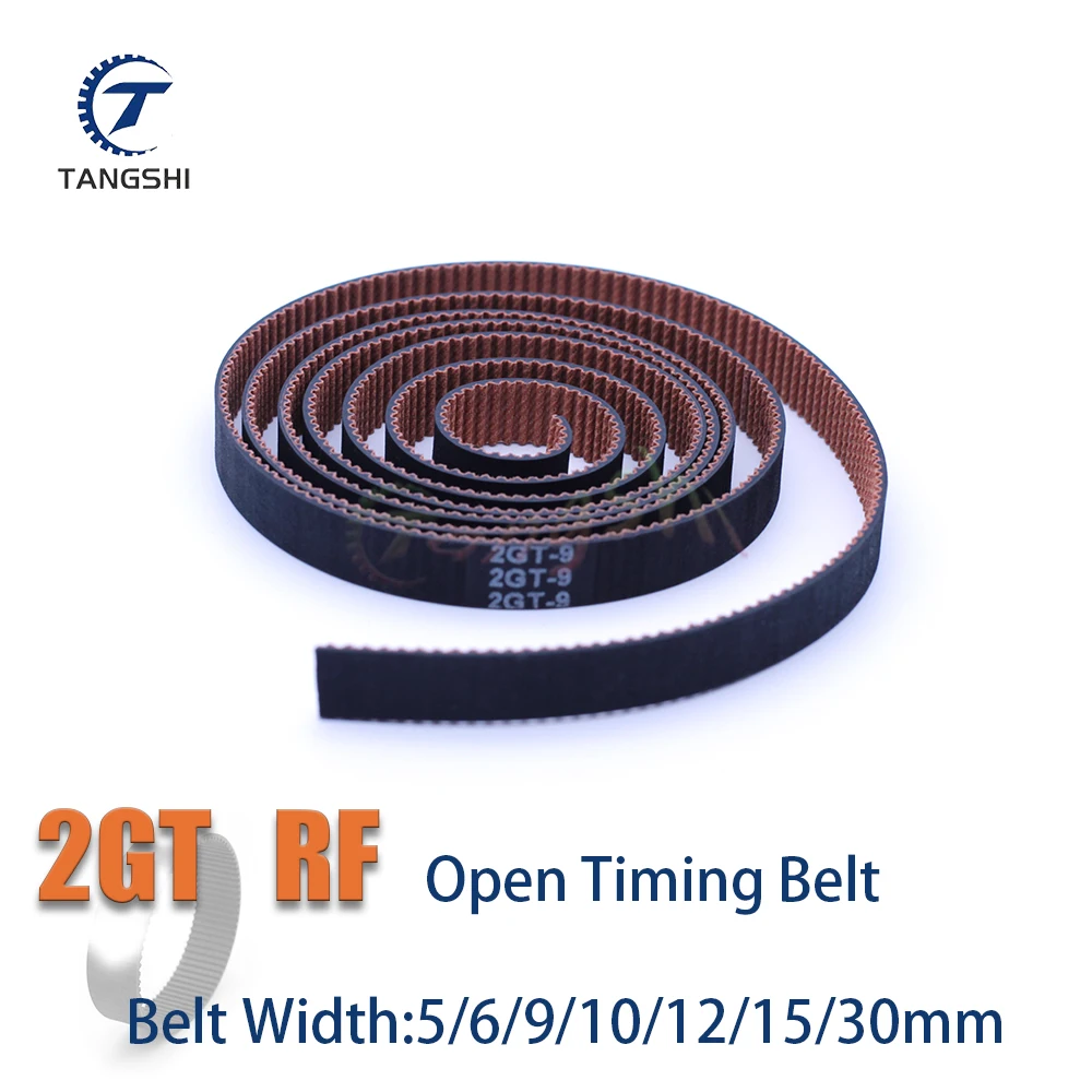 2GT 3D Printer GT2 Open Synchronous Timing Belt Width 5/6/9/10/12/15/30mm Dustproof Rubber and PU Steel Wire (Thickening) belt
2GT 3D Printer GT2 Open Synchronous Timing Belt Width 5/6/9/10/12/15/30mm Dustproof Rubber and PU Steel Wire (Thickening) belt