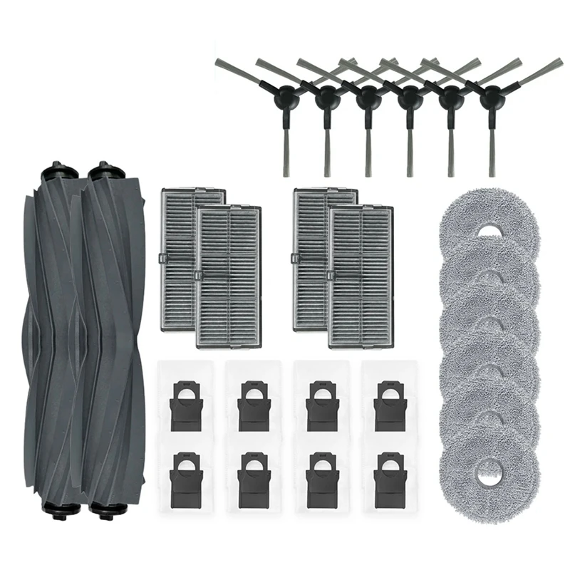 For Dreame X30 Ultra / Pro Ultra / Pro Plus Spare Parts Accessories Kit Roller Side Brush Hepa Filter Mop Cloth Dust Bag
For Dreame X30 Ultra / Pro Ultra / Pro Plus Spare Parts Accessories Kit Roller Side Brush Hepa Filter Mop Cloth Dust Bag