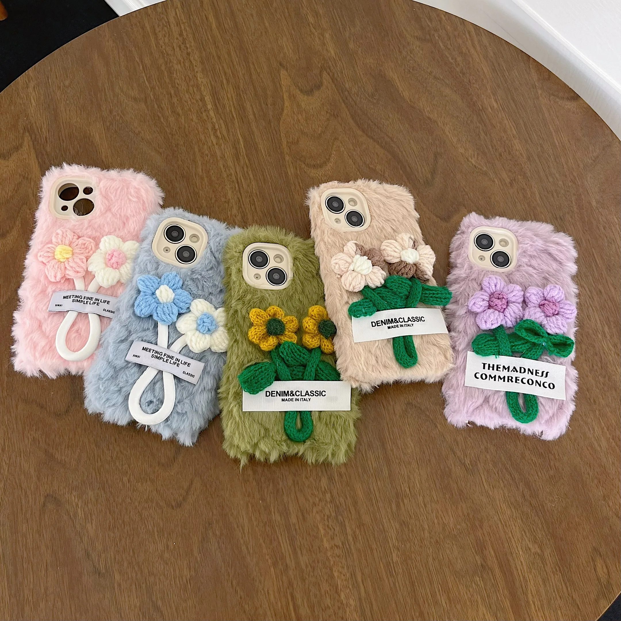 Soft Flower Plush Case For Phone Case For iPhone 15 14 13 12 Pro Max Warm Fur Plush Protection Phone Case
Soft Flower Plush Case For Phone Case For iPhone 15 14 13 12 Pro Max Warm Fur Plush Protection Phone Case