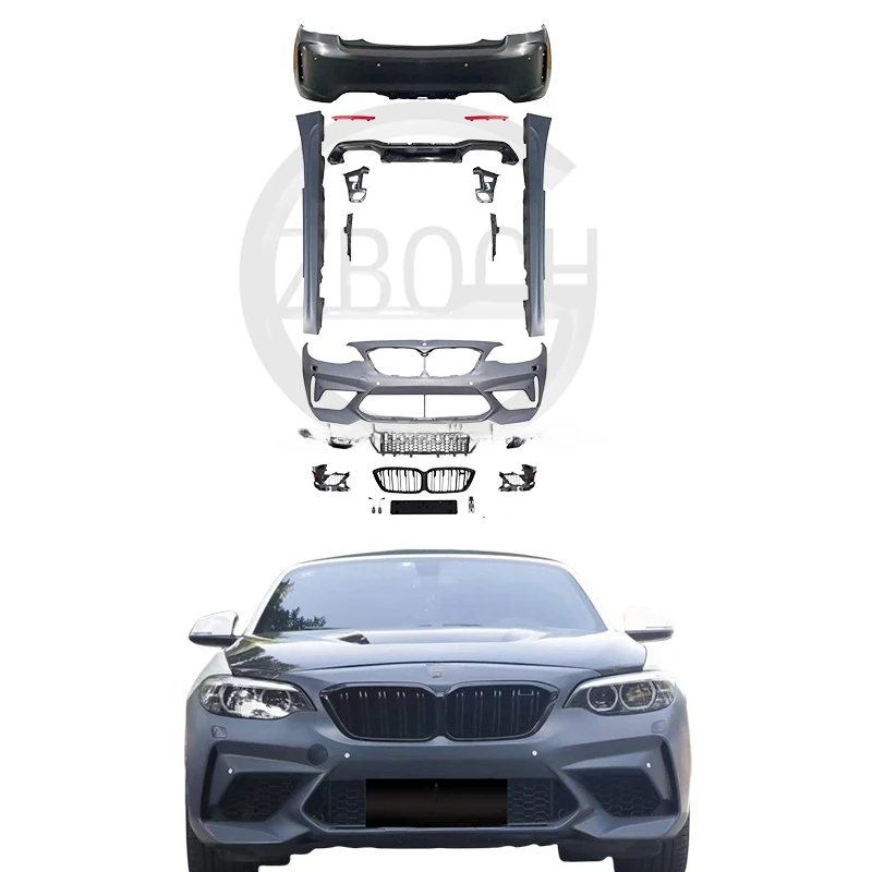 Комплекты кузова M2 CS для f22 f23 2 серии 2014 Обновление M2 автомобильный бампер CS автомобильный бампер боковая юбка задний бампер
Комплекты кузова M2 CS для f22 f23 2 серии 2014 Обновление M2 автомобильный бампер CS автомобильный бампер боковая юбка задний бампер