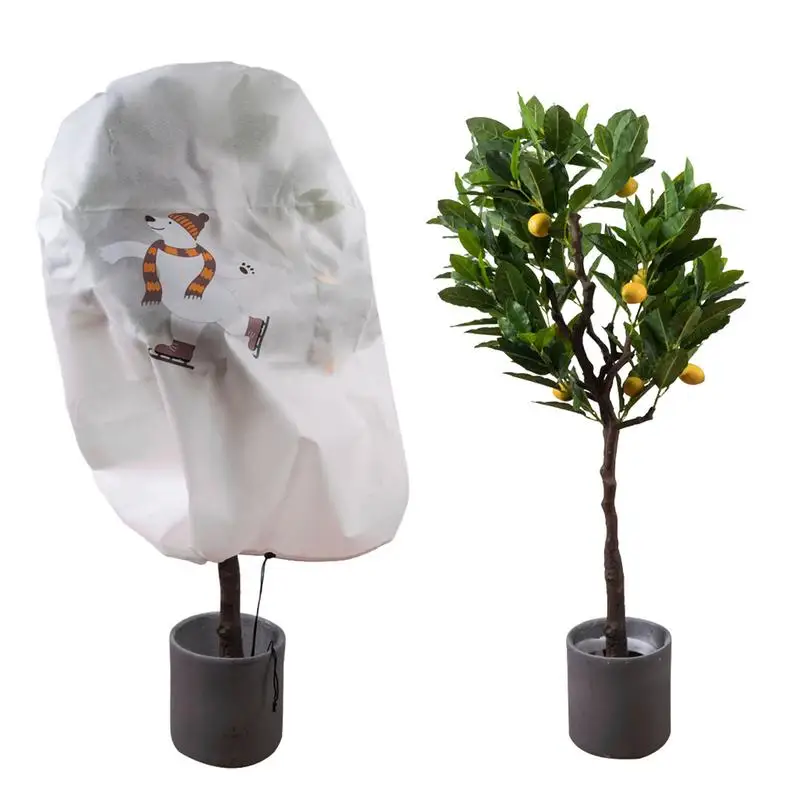 Plant Freeze Protection Cover Anti-Freeze Blanket Winter Protector With Drawstring Winter Gardening Supplies Freeze And Frost
Plant Freeze Protection Cover Anti-Freeze Blanket Winter Protector With Drawstring Winter Gardening Supplies Freeze And Frost