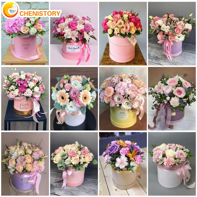 CHENISTORY Flower Oil Painting Out By Number On Canvas For Adults Acrylic Picture By Numbers Vase Diy Crafts Home Decoration
CHENISTORY Flower Oil Painting Out By Number On Canvas For Adults Acrylic Picture By Numbers Vase Diy Crafts Home Decoration