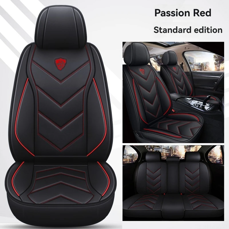 

Five Seat All Inclusive Car Leather Seat Cover For Daewoo Matiz Nexia Tosca Kalos Evanda Magnus REXTON Car Interior Protector