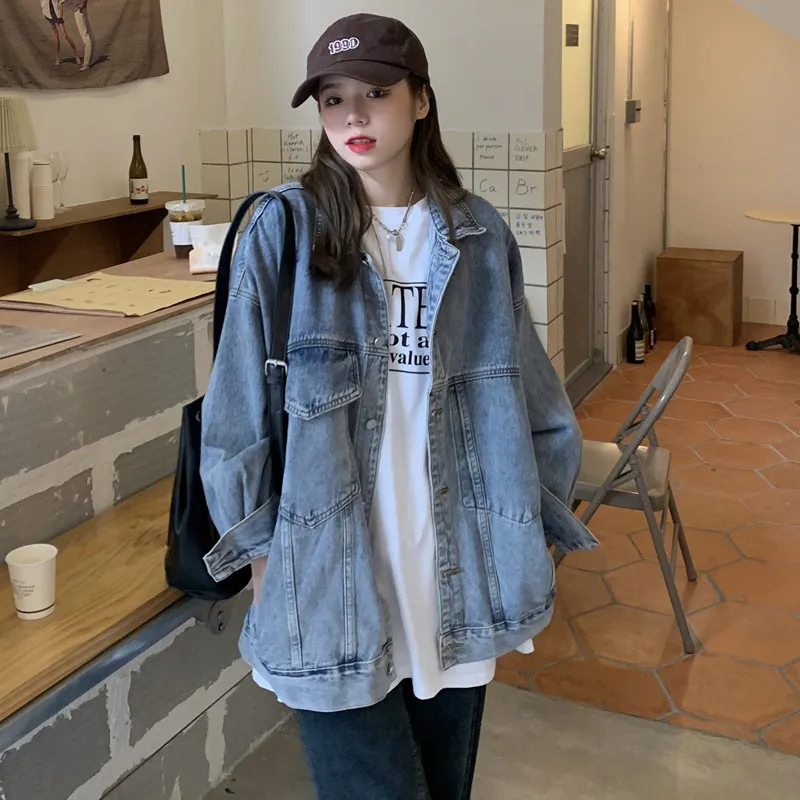 2023 Autumn New Korean Loose Ins Fashion Denim Versatile Blue Top Coat Free Shipping
2023 Autumn New Korean Loose Ins Fashion Denim Versatile Blue Top Coat Free Shipping