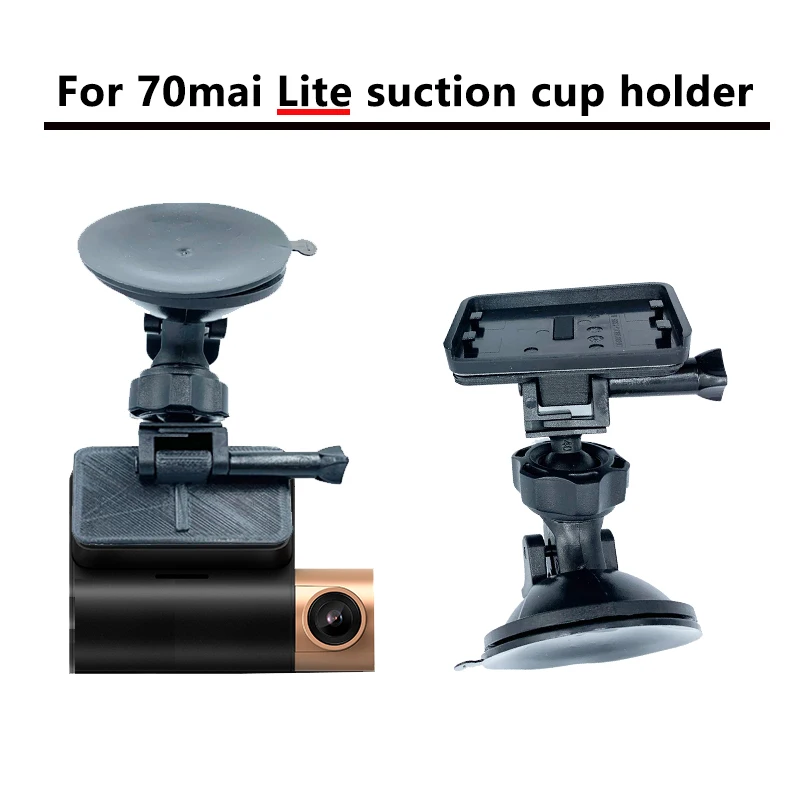For 70mai Dash Cam Lite D02/D08 suction cup holder+ Mount ,Vehicle-mounted bracket Special bracket for tachograph.
For 70mai Dash Cam Lite D02/D08 suction cup holder+ Mount ,Vehicle-mounted bracket Special bracket for tachograph.