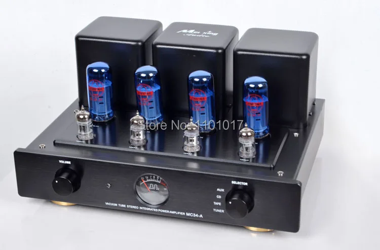 MeiXing MingDa MC34-A push-pull tube amplifier HIFI EXQUIS EL34 lamp amp remote control
MeiXing MingDa MC34-A push-pull tube amplifier HIFI EXQUIS EL34 lamp amp remote control