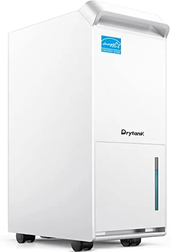 

70 Pint Energy Star Dehumidifier for Basement with Drain Hose, 5,300 Sq.Ft DryTank Dehumidifiers for Home Large Room