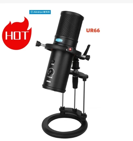 USB-микрофон Alctron UR66 с несколькими узорами, 3 капсулы для более яркого звучания и реальности со встроенным усилителем для наушников
USB-микрофон Alctron UR66 с несколькими узорами, 3 капсулы для более яркого звучания и реальности со встроенным усилителем для наушников
