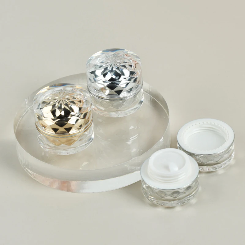 

5g Empty Eye Face Cream Jar Body Lotion Packaging Bottle Sample Travel Empty Refillable Cosmetic Cream Jar Storage Bottle Jar