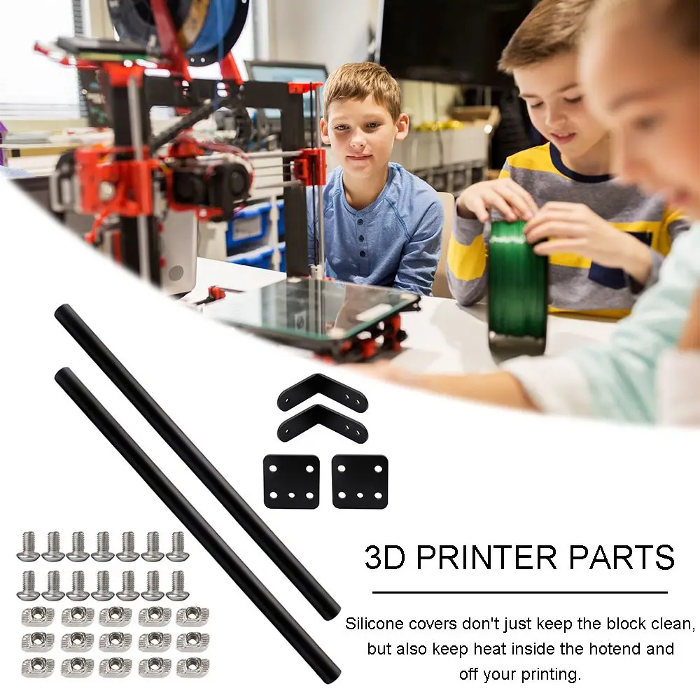 Durable For Ender-3/3S/3 Pro Aluminum Alloy Pull Rod Kit 3D Printer Parts Supporting Tool Tie Rod Set For Ender-3/3S/3 Pro
Durable For Ender-3/3S/3 Pro Aluminum Alloy Pull Rod Kit 3D Printer Parts Supporting Tool Tie Rod Set For Ender-3/3S/3 Pro