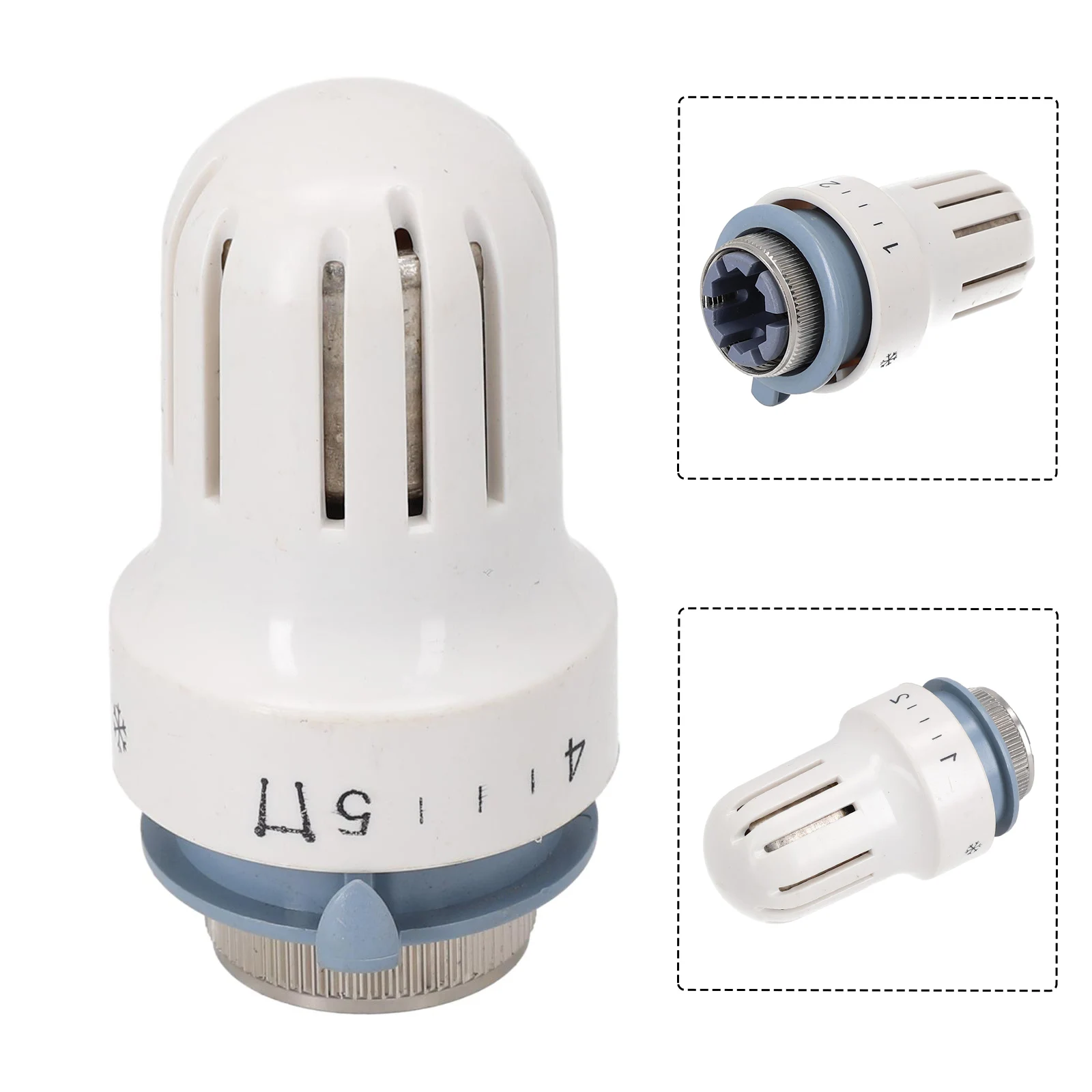 Radiator Valve Head Heater 8.7cmX3.4cm Alloy M30x1.5 Threaded TRV Thermostatic With Frost Protection Brand New
Radiator Valve Head Heater 8.7cmX3.4cm Alloy M30x1.5 Threaded TRV Thermostatic With Frost Protection Brand New