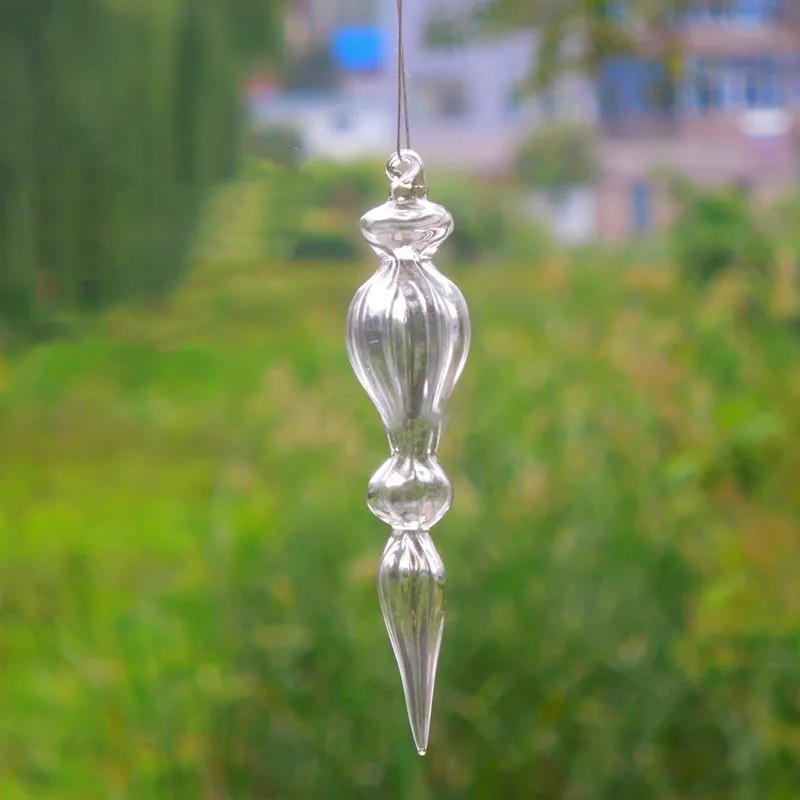 Прозрачная стеклянная подвеска ручной работы, 9 цветов, 3,5*15 см, Рождественское украшение, подарок другу, вешалка для окон магазина, поставщик стеклянной посуды
Прозрачная стеклянная подвеска ручной работы, 9 цветов, 3,5*15 см, Рождественское украшение, подарок другу, вешалка для окон магазина, поставщик стеклянной посуды