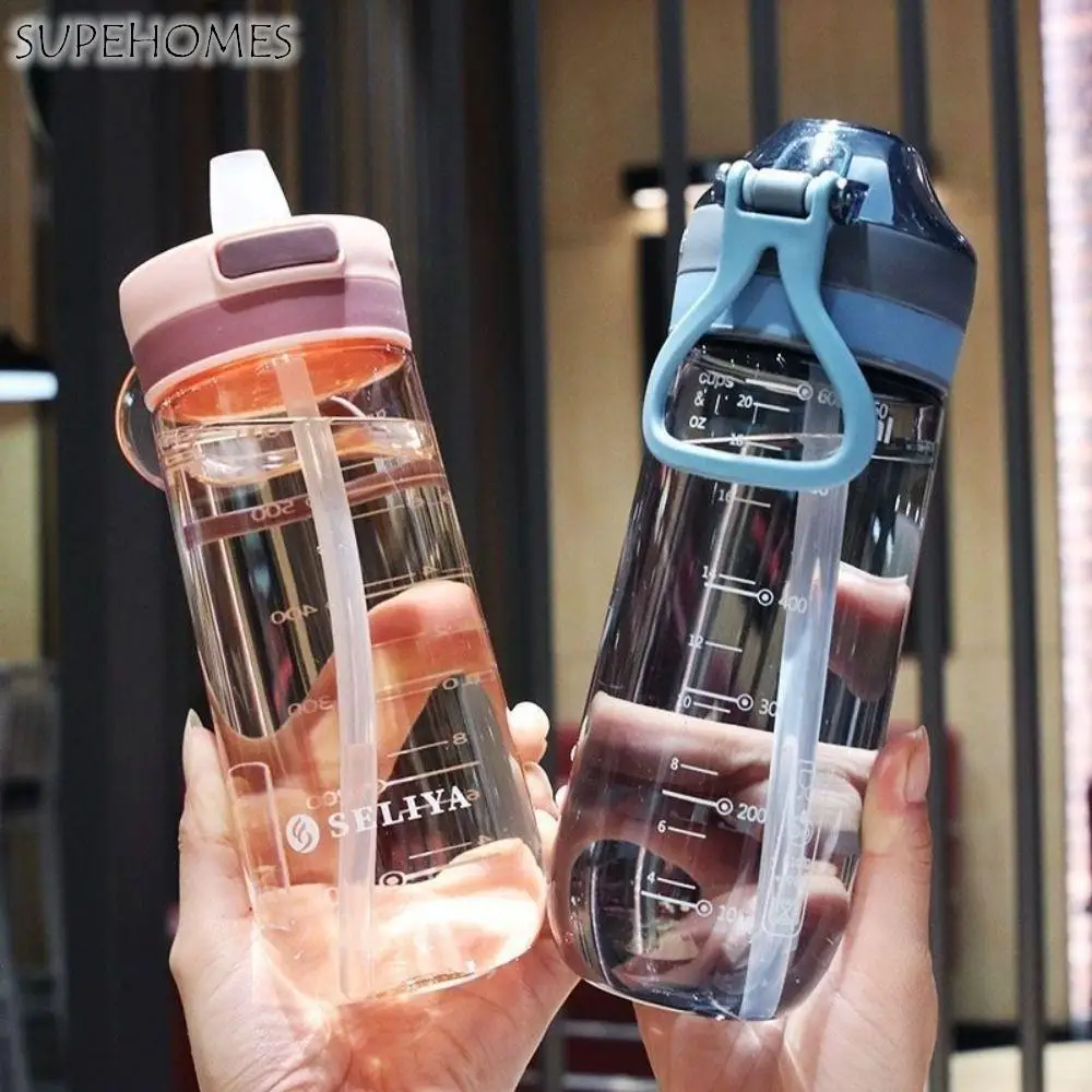 500/650ml Sports Water Bottle Handle Drop-resistant Plastic Transparent Water Bottle with Straw High Capacity Drinkware Gift
500/650ml Sports Water Bottle Handle Drop-resistant Plastic Transparent Water Bottle with Straw High Capacity Drinkware Gift