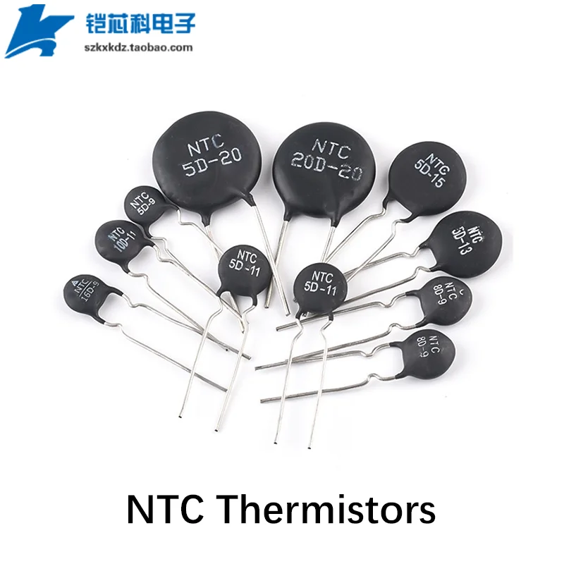 

10PCS MF72 NTC Thermistor Negative Temperature Coefficient 1.3D-13 1.5D-13 2.5D-13 3D-13 8D-13 5D-13 10D-13 47D-13 Diameter 13MM