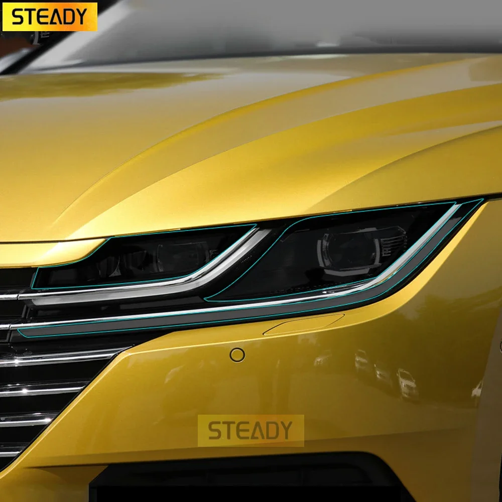 2 Pcs Car Headlight Protective Film Headlamp Transparent Black TPU Sticker For Volkswagen VW CC Arteon 2018-Present Accessories
2 Pcs Car Headlight Protective Film Headlamp Transparent Black TPU Sticker For Volkswagen VW CC Arteon 2018-Present Accessories