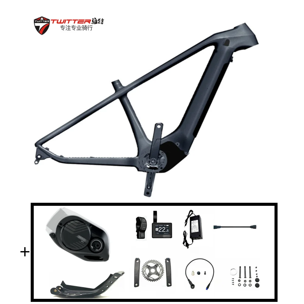 TWITTER NM8 Carbon ebike27,5/29 дюймов батарея карбоновой рамы внутренний Bafang средний двигатель M410 36V480V250W рама электрического горного велосипеда
TWITTER NM8 Carbon ebike27,5/29 дюймов батарея карбоновой рамы внутренний Bafang средний двигатель M410 36V480V250W рама электрического горного велосипеда