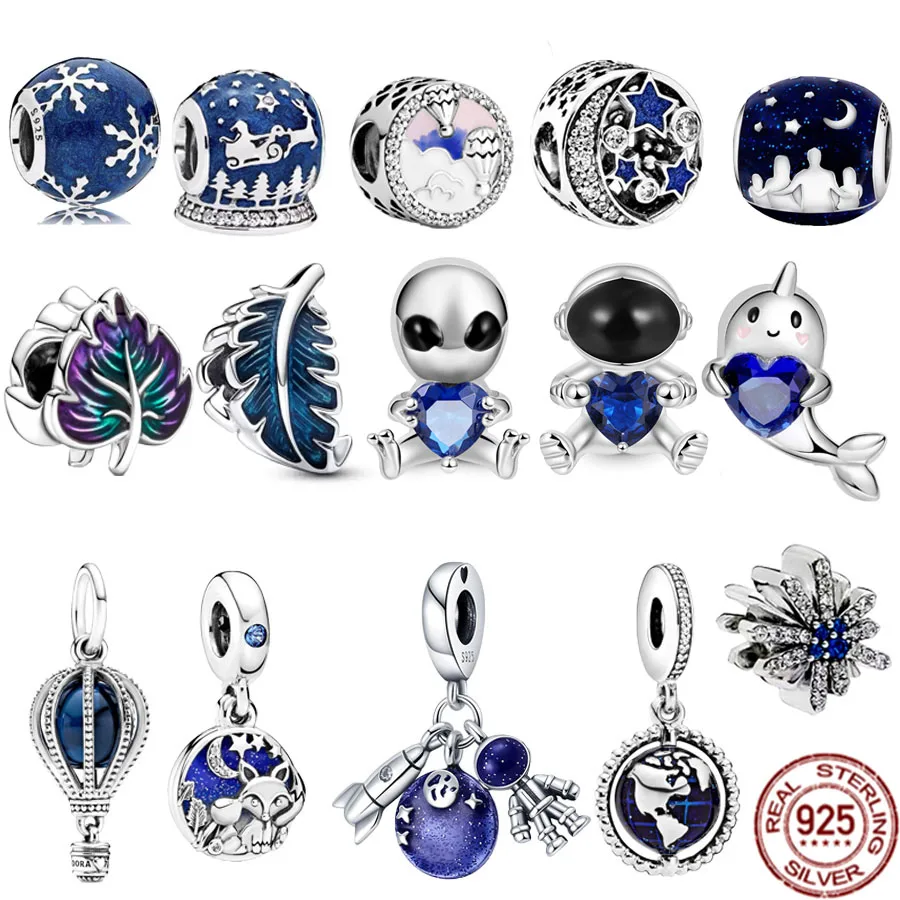 

Hot Air Balloon Travel Spinning Globe Dangle Charm 925 Sterling Silver Bead Fit Original Pandora Bracelet Jewelry Gift For Women