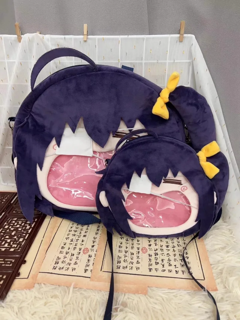Anime Love Chunibyo Other Delusions Cosplay Takanashi Rikka Transparent Campus Plush Zipper Backpack Messenger Bags Shoulder Bag
Anime Love Chunibyo Other Delusions Cosplay Takanashi Rikka Transparent Campus Plush Zipper Backpack Messenger Bags Shoulder Bag
