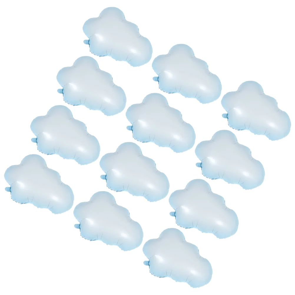 12 Pcs Cloud Aluminum Film Balloon Inflatable Balloons Decor Decorations Household Party Wedding Ceremony
12 Pcs Cloud Aluminum Film Balloon Inflatable Balloons Decor Decorations Household Party Wedding Ceremony