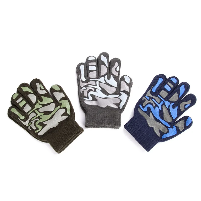 Camouflage Thick Warm Kids Gloves Winter Finger Mittens Children Cashmere non-slip Cashmere Finger Gloves For Children
Camouflage Thick Warm Kids Gloves Winter Finger Mittens Children Cashmere non-slip Cashmere Finger Gloves For Children