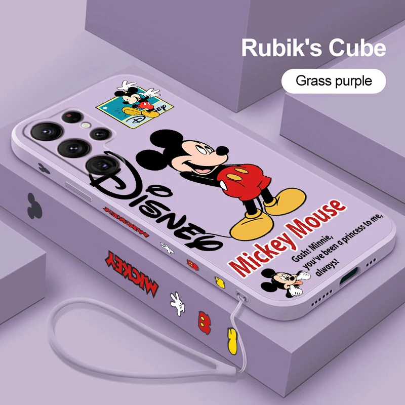 Disney Mickey Mouse Minnie For Samsung Galaxy S23 S22 S21 Ultra S20 FE S10 S9 Plus Lite 5G Liquid Left Rope Phone Case
Disney Mickey Mouse Minnie For Samsung Galaxy S23 S22 S21 Ultra S20 FE S10 S9 Plus Lite 5G Liquid Left Rope Phone Case