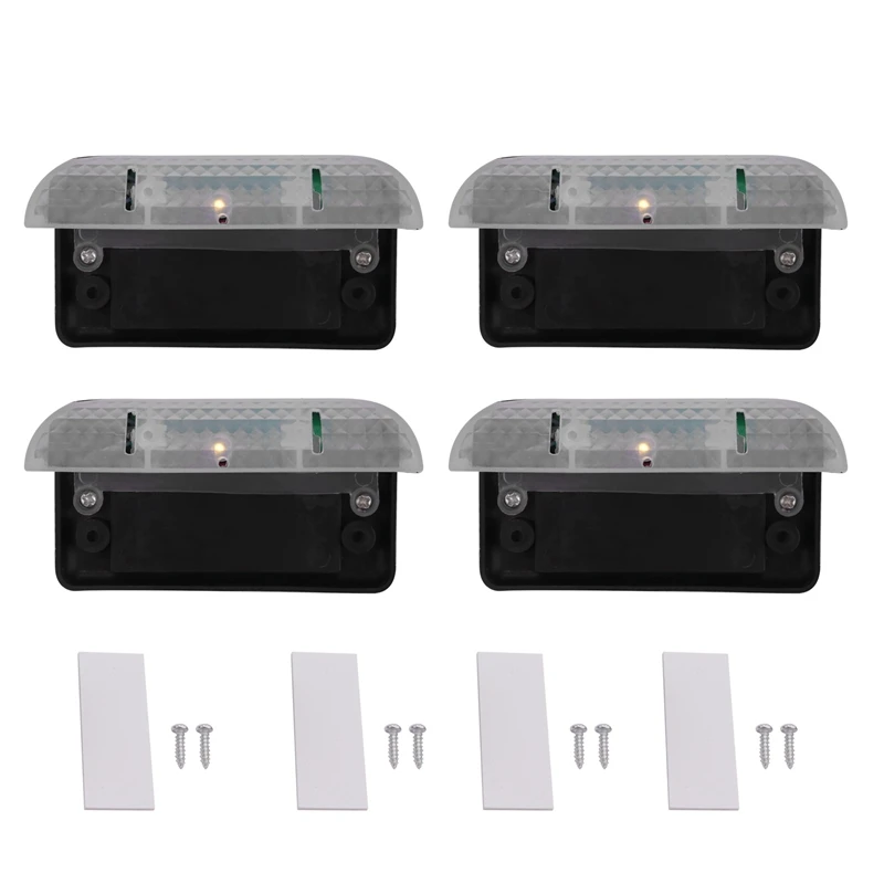 4Pcs LED Solar Path Stair Lights Outdoor Garden Yard Fence Wall Landscape Lamp Solar Light For Stair Courtyard
4Pcs LED Solar Path Stair Lights Outdoor Garden Yard Fence Wall Landscape Lamp Solar Light For Stair Courtyard