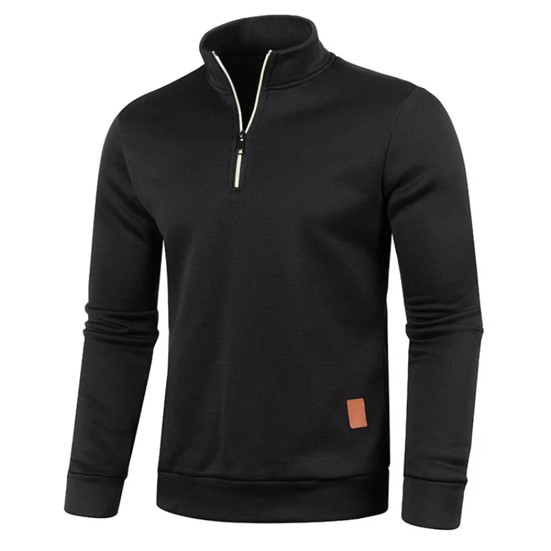 Men's Thicker Sweatshirts Half Zipper Hoody Man Sweatshir Spring Autumn Solid Color Turtleneck Sweaters Male Pullover 4XL
Men's Thicker Sweatshirts Half Zipper Hoody Man Sweatshir Spring Autumn Solid Color Turtleneck Sweaters Male Pullover 4XL