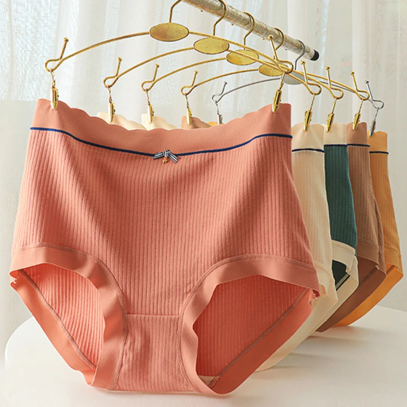Women's Cotton Briefs Large Sizes High Fit Widen Waist Cute Bow Thread Cotton Panties Plus Size High Waist Underwear for Women
Women's Cotton Briefs Large Sizes High Fit Widen Waist Cute Bow Thread Cotton Panties Plus Size High Waist Underwear for Women