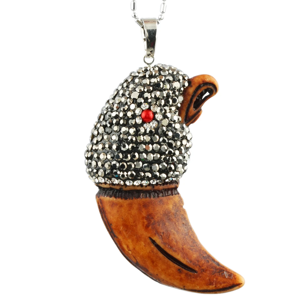 Engraved Ox Bone Rhinestone Pendant For DIY Necklace Jewelry Making Lucky Amulet Women Men
Engraved Ox Bone Rhinestone Pendant For DIY Necklace Jewelry Making Lucky Amulet Women Men