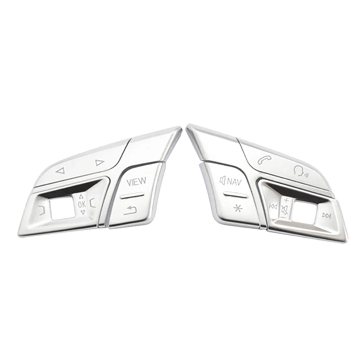 Car Steering Wheel Buttons Trim Cover Stickers for Audi Q3 Q5 A1 A3 8V A4 B9 B8 A5 A7 2018 High Version
Car Steering Wheel Buttons Trim Cover Stickers for Audi Q3 Q5 A1 A3 8V A4 B9 B8 A5 A7 2018 High Version