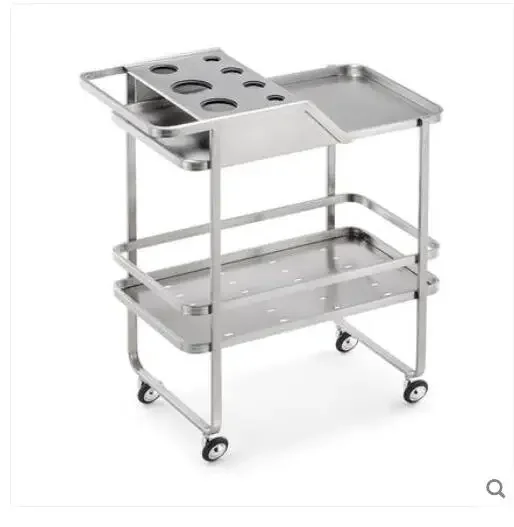 Beauty salon trolley stainless steel trolley foldable mobile hair salon ironing and dyeing barber shop beauty salon tool car 
Beauty salon trolley stainless steel trolley foldable mobile hair salon ironing and dyeing barber shop beauty salon tool car