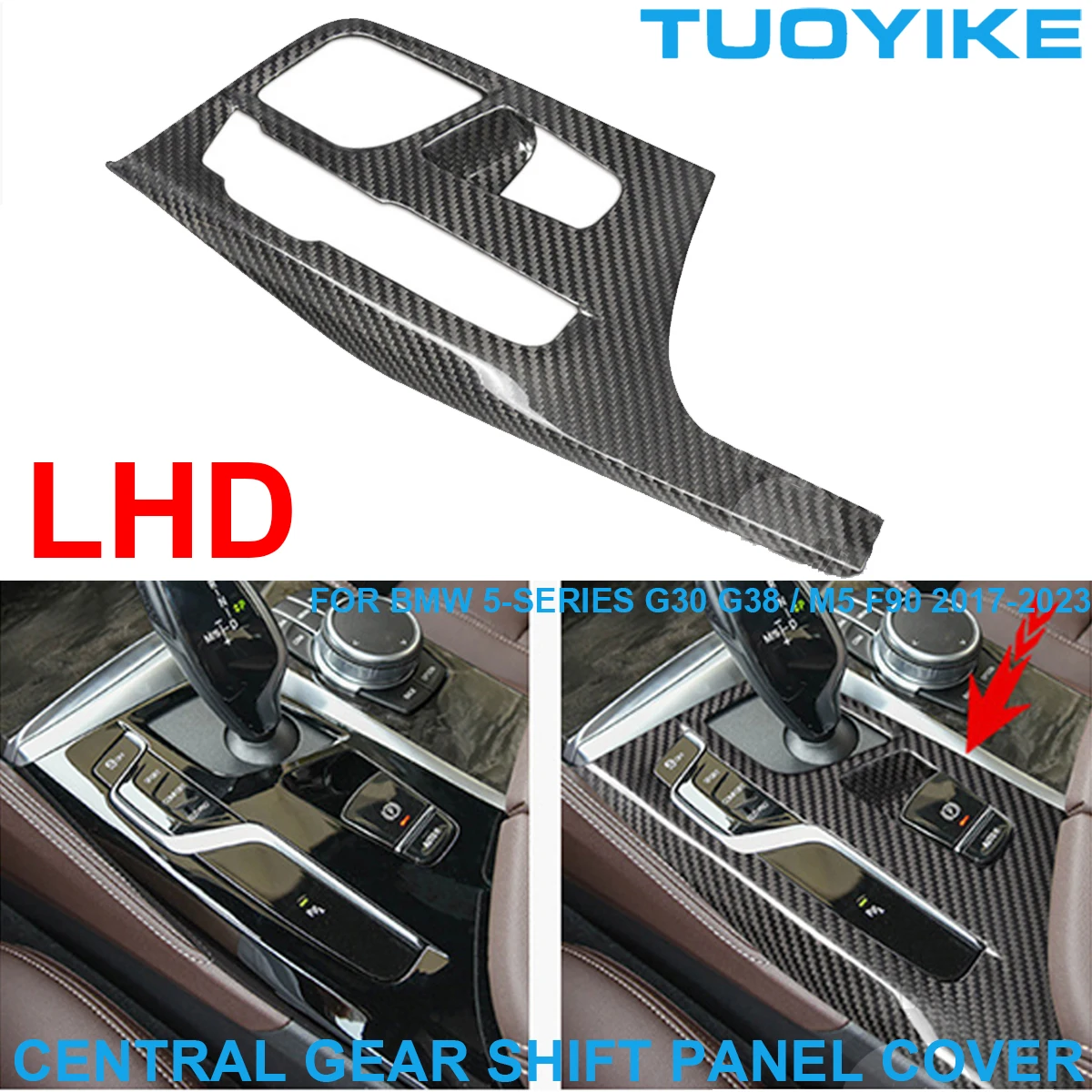 Стайлинг автомобиля LHD, настоящая углеволоконная центральная консоль, панель переключения передач, рамка, наклейка для BMW 5-Series G30 G38 2018-2023
Стайлинг автомобиля LHD, настоящая углеволоконная центральная консоль, панель переключения передач, рамка, наклейка для BMW 5-Series G30 G38 2018-2023