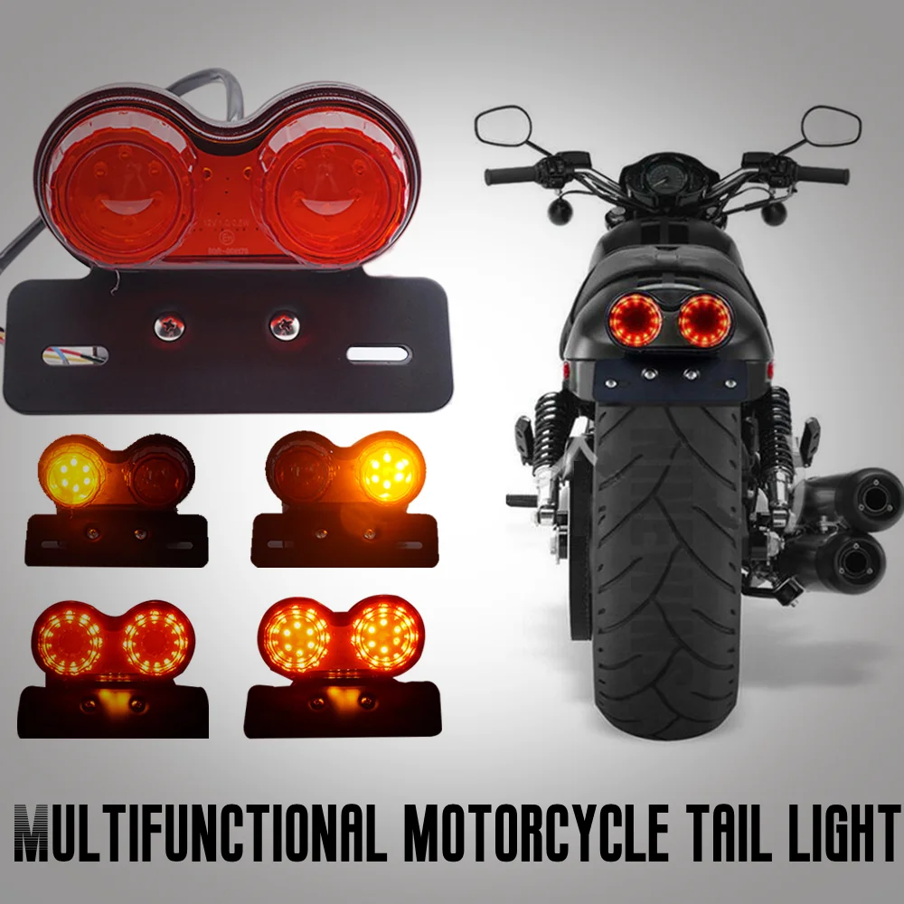 Motorcycle Rear Lights Brake Lamp and Turn Signal Motorcycles Accessories Multifunctional LED Tail Light Surron Modified Parts
Motorcycle Rear Lights Brake Lamp and Turn Signal Motorcycles Accessories Multifunctional LED Tail Light Surron Modified Parts