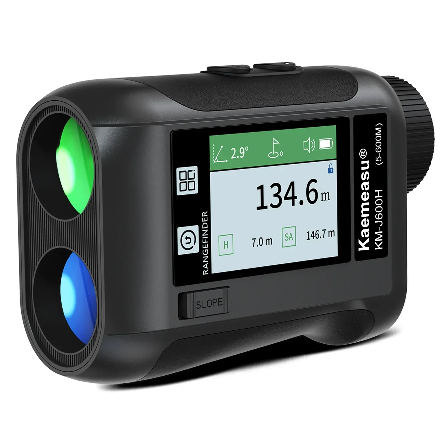 Telescope laser rangefinder, power engineering, outdoor golf measurement, electronic ruler, side screen
Telescope laser rangefinder, power engineering, outdoor golf measurement, electronic ruler, side screen