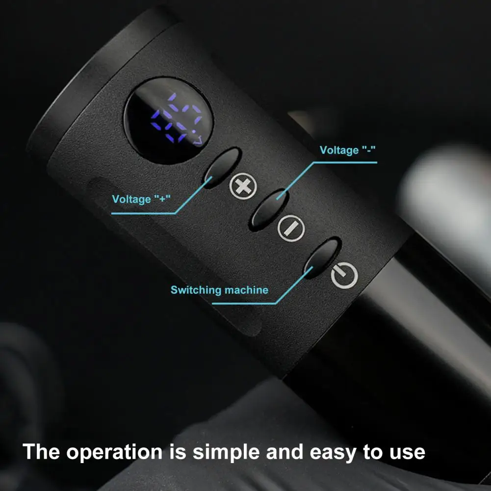 Convenient Tattoo Pen Machine Battery Powered Wireless Tattoo Pen Three Button Wireless Tattoo Pen Machine Tattooing
Convenient Tattoo Pen Machine Battery Powered Wireless Tattoo Pen Three Button Wireless Tattoo Pen Machine Tattooing