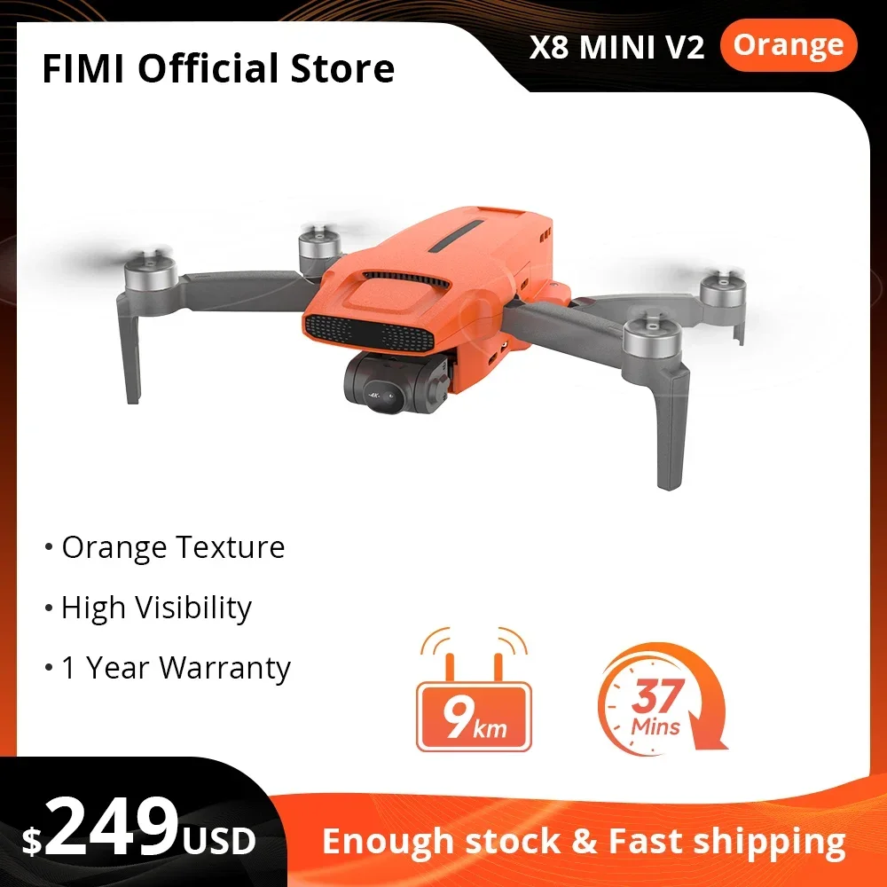 FIMI X8 MINI V2 Дрон 4k профессиональный 9 км Диапазон 3-осевой карданный подвес камера 250 г-класс ультралегкий дизайн умный трекинг мини pro Дрон
FIMI X8 MINI V2 Дрон 4k профессиональный 9 км Диапазон 3-осевой карданный подвес камера 250 г-класс ультралегкий дизайн умный трекинг мини pro Дрон