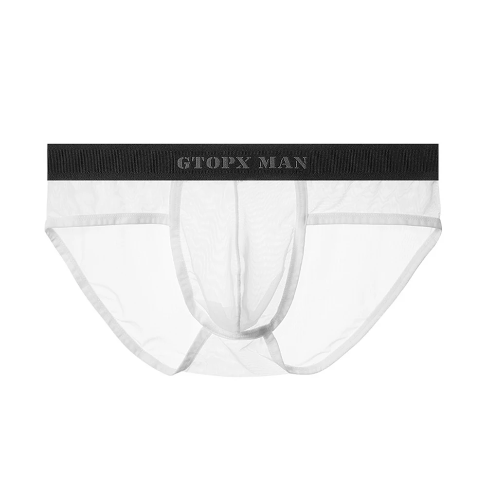 Sexy Ultra Thin Ice Silk Briefs Men Sexy Underwear See Through Bulge Pouch Underpants Transparent Mesh Panties Erotic Lingerie
Sexy Ultra Thin Ice Silk Briefs Men Sexy Underwear See Through Bulge Pouch Underpants Transparent Mesh Panties Erotic Lingerie