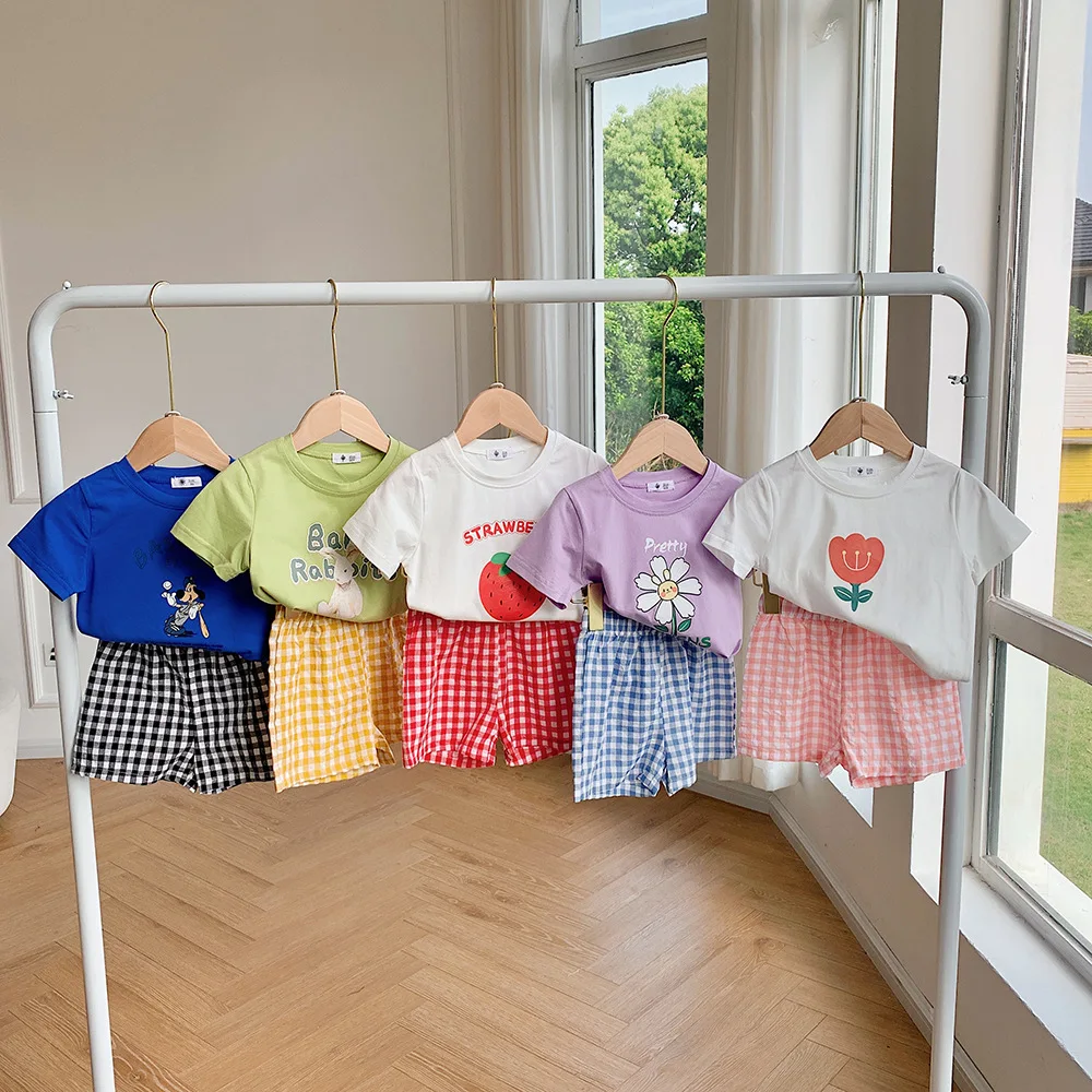 Kids Set Girls 2023 T-shirt Shorts Summer Infant Top and Bottom Set Clothing for Girls Ropa Para Niña 4-6y 7-12y Cotton
Kids Set Girls 2023 T-shirt Shorts Summer Infant Top and Bottom Set Clothing for Girls Ropa Para Niña 4-6y 7-12y Cotton