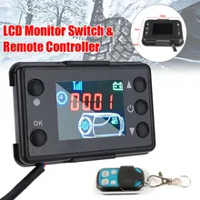 LCD Monitor Switch & Remote Controller For Truck Car Diesel Air Parking Heater Black Plastic LCD Display Is Easy To Read Durable
LCD Monitor Switch & Remote Controller For Truck Car Diesel Air Parking Heater Black Plastic LCD Display Is Easy To Read Durable