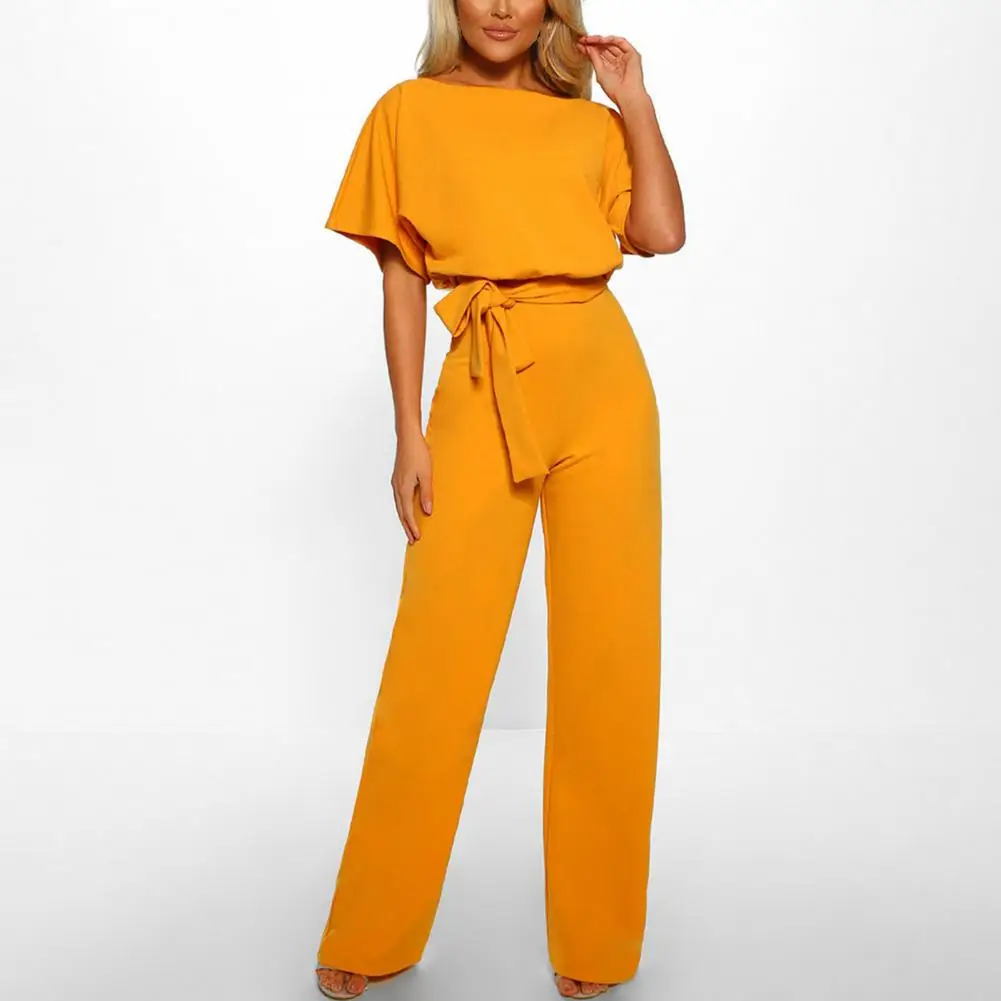 Business Romper Temperament Playsuit Bat Sleeve Ladies Tight Waist Slim Jumpsuit Hollow Out
Business Romper Temperament Playsuit Bat Sleeve Ladies Tight Waist Slim Jumpsuit Hollow Out