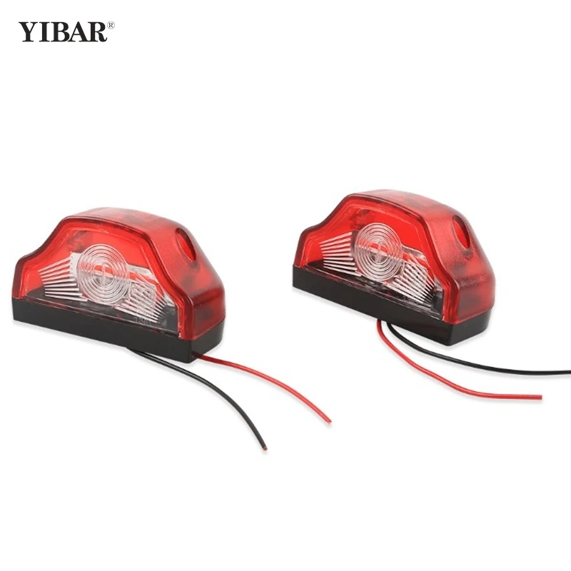 1pc 12V-24V Car License Plate Light Waterproof For Lorry Truck Trailer White Light E9 3 LED Car Number Lamps
1pc 12V-24V Car License Plate Light Waterproof For Lorry Truck Trailer White Light E9 3 LED Car Number Lamps