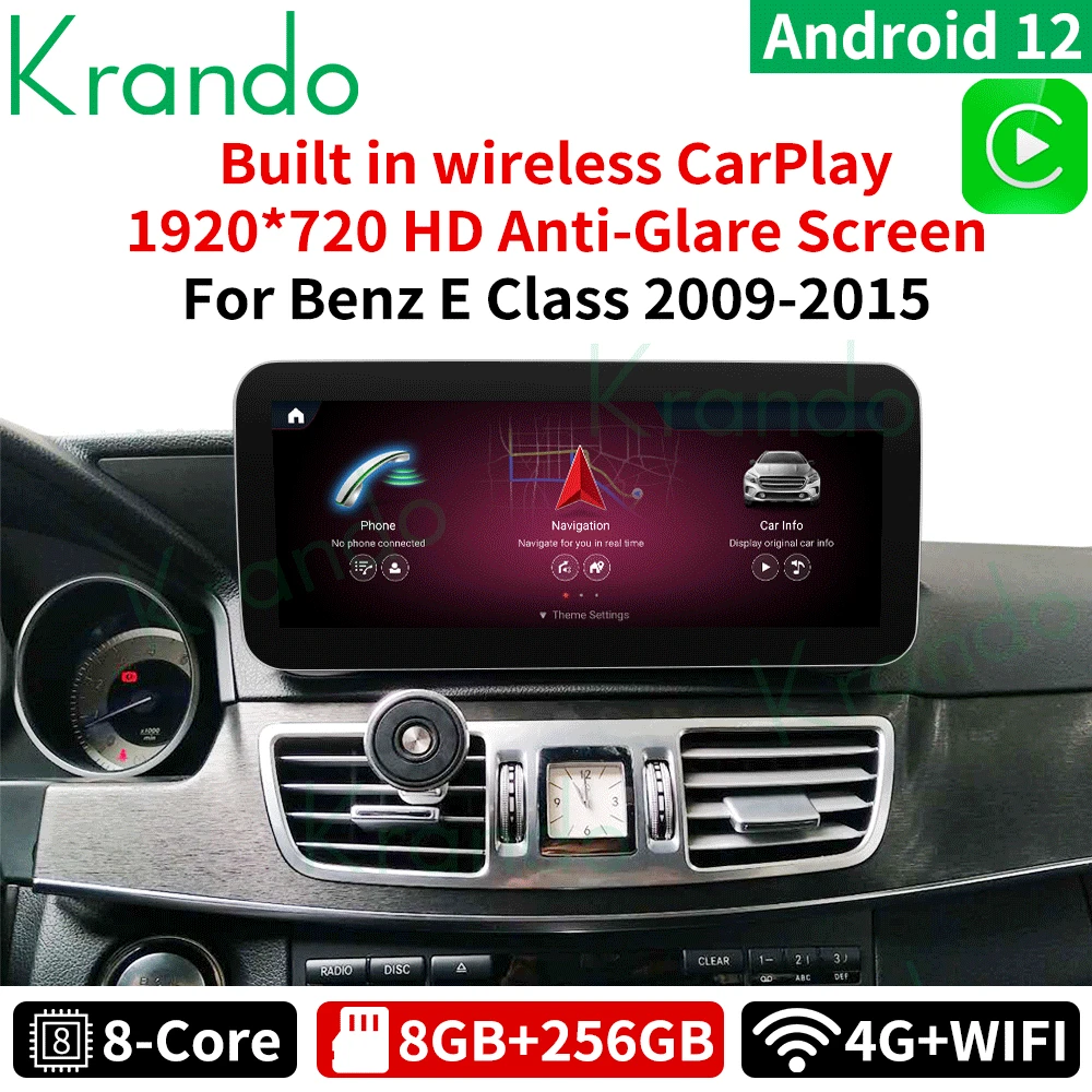 Автомагнитола Krando, 10,25 дюйма, Android, для Benz E Class E200, E230, E260, W212, 2009 - 2016
Автомагнитола Krando, 10,25 дюйма, Android, для Benz E Class E200, E230, E260, W212, 2009 - 2016