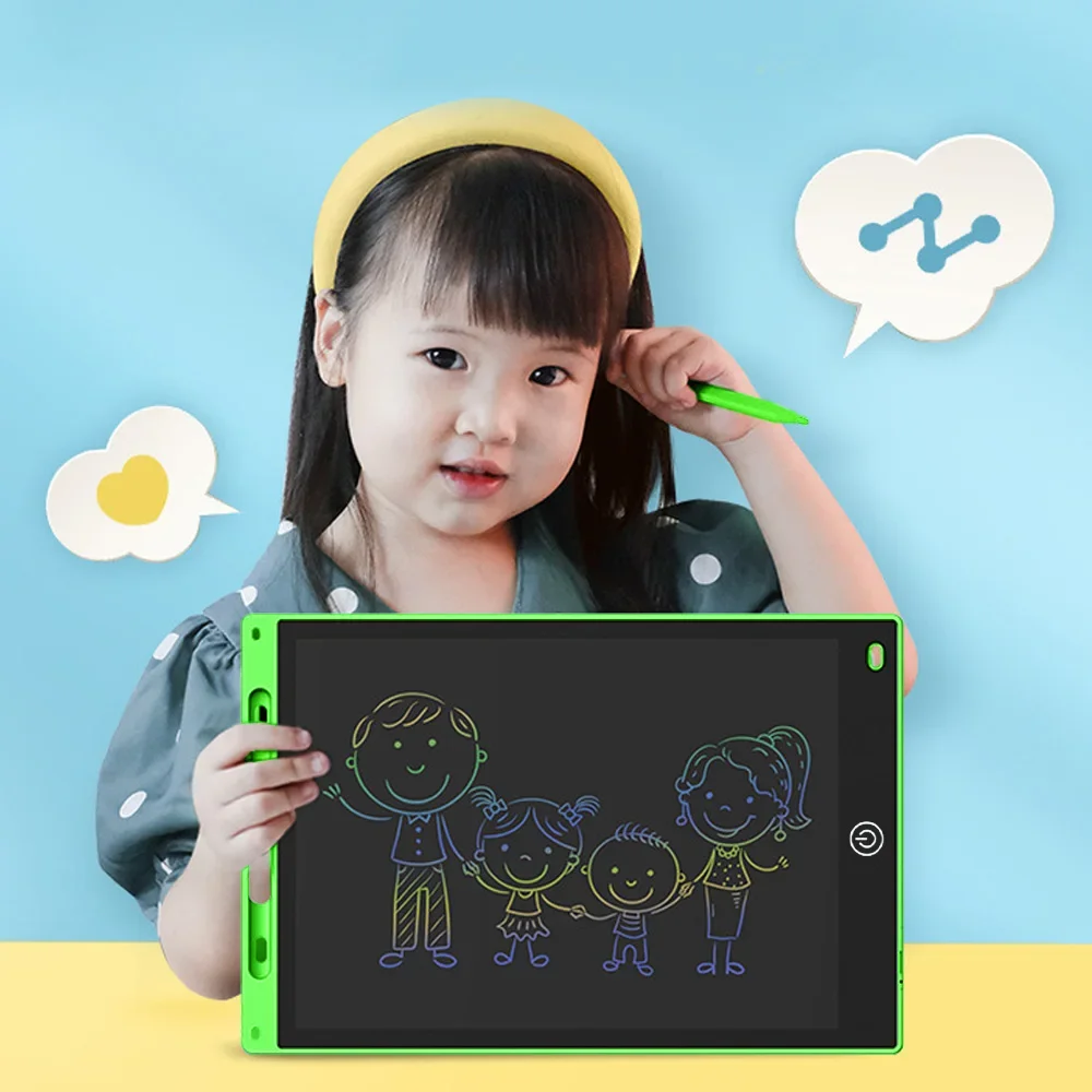 

8.5/12 inch LCD Writing Tablet Kids Graffiti Drawing Tablet Digital Colorful Handwriting Pad Electronic Writing Board Kid's Toys