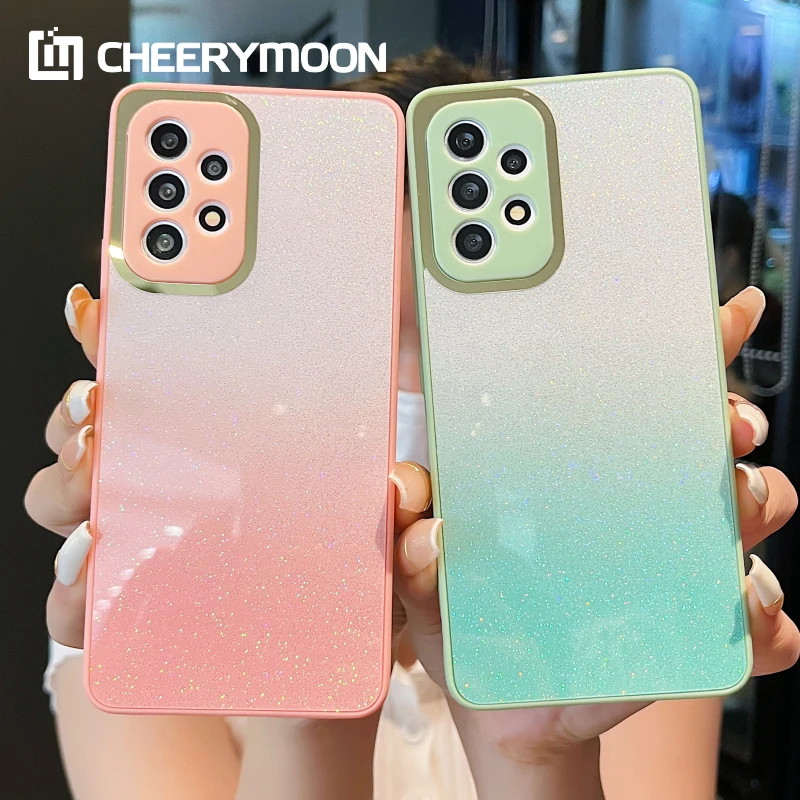 Colorful Shining Gradual Glitter Electroplating Case For Samsung Galaxy A53 A73 A74 A23 A33 A31 A71 A32 A52 Protector CASE Cover
Colorful Shining Gradual Glitter Electroplating Case For Samsung Galaxy A53 A73 A74 A23 A33 A31 A71 A32 A52 Protector CASE Cover