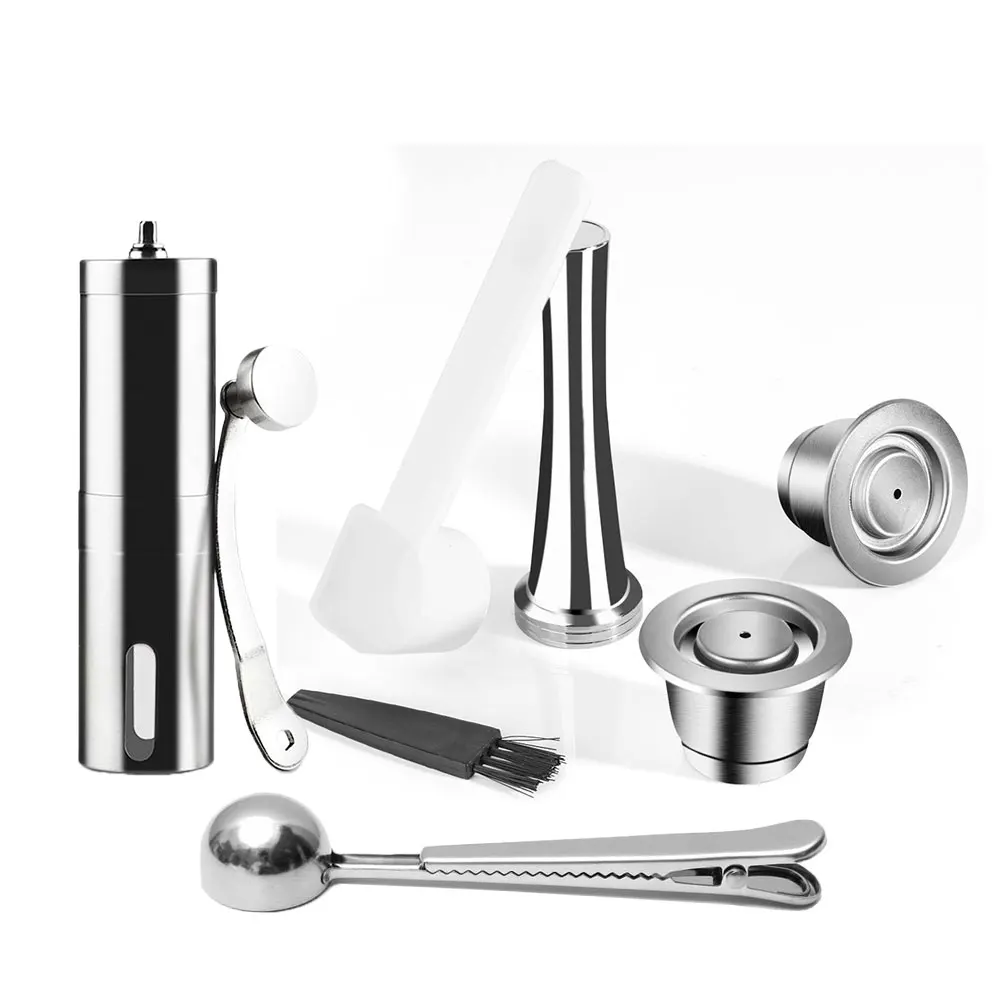 icafilas for Nespresso Reusable Coffee Capsule Stainless Steel Refillable Filters Espresso Cup Fit Inissia & Pixie Coffee Maker
icafilas for Nespresso Reusable Coffee Capsule Stainless Steel Refillable Filters Espresso Cup Fit Inissia & Pixie Coffee Maker