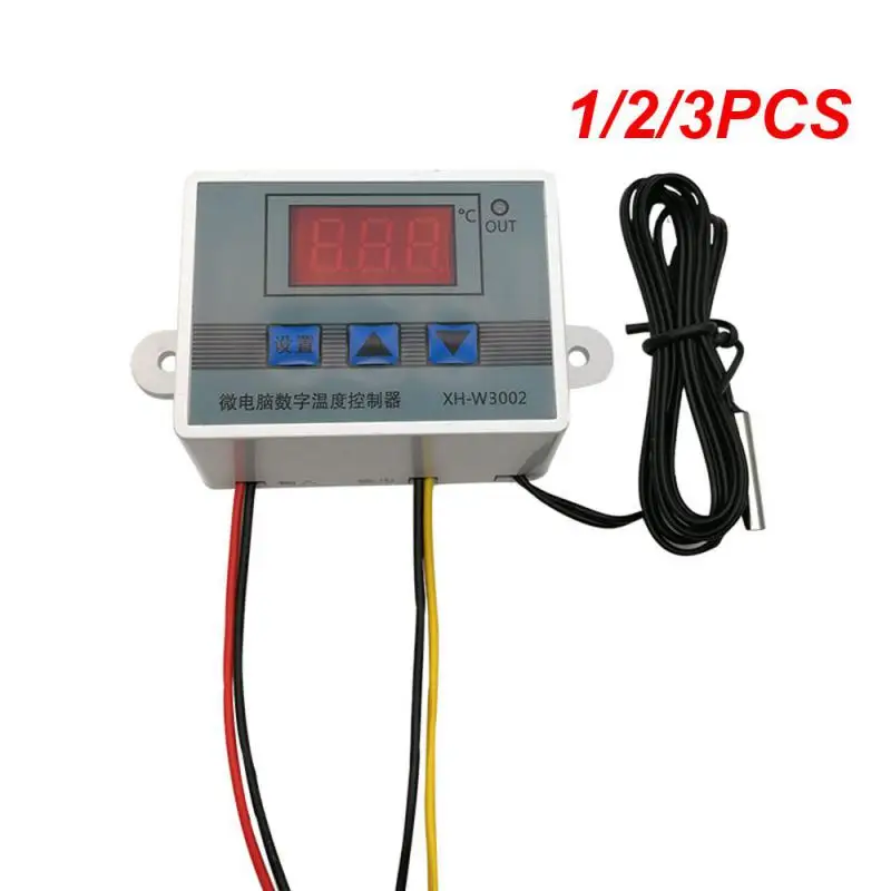 

1/2/3PCS Microcomputer digital display temperature control switch 12V-220V 120W240W1500W thermostat NTC sensor temperature W3001