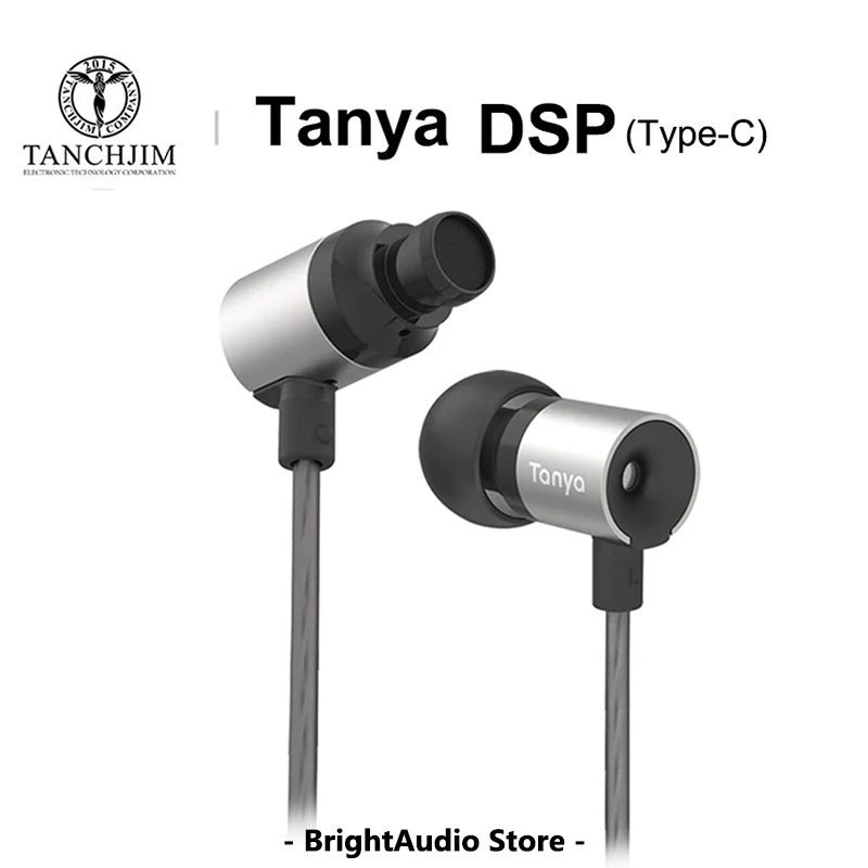 

TANCHJIM TANYA DSP HiFi In-ear Earphone IEM Dynamic Driver Stereo Earbuds 3.5mm/TYPE-C Plug Headset with MIC for Android Phone